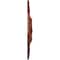 Ekena Millwork Ashley Ceiling Medallion (Fits Canopies up to 4 3/4"), 23 7/8"OD x 4"ID x 2 1/8"P, Firebrick CM23ASFIF - alternate 4